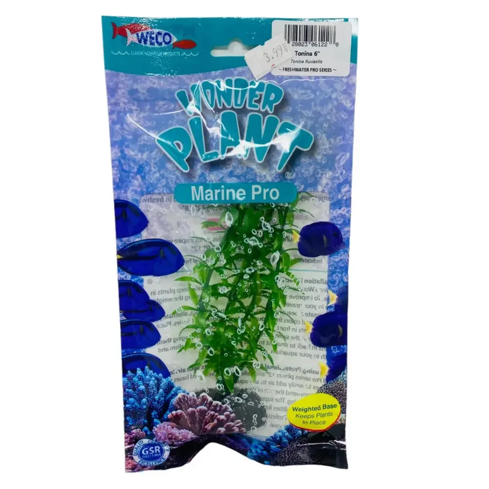 Weco Freshwater Pro Plant Series Weighted Base Tonina 6
